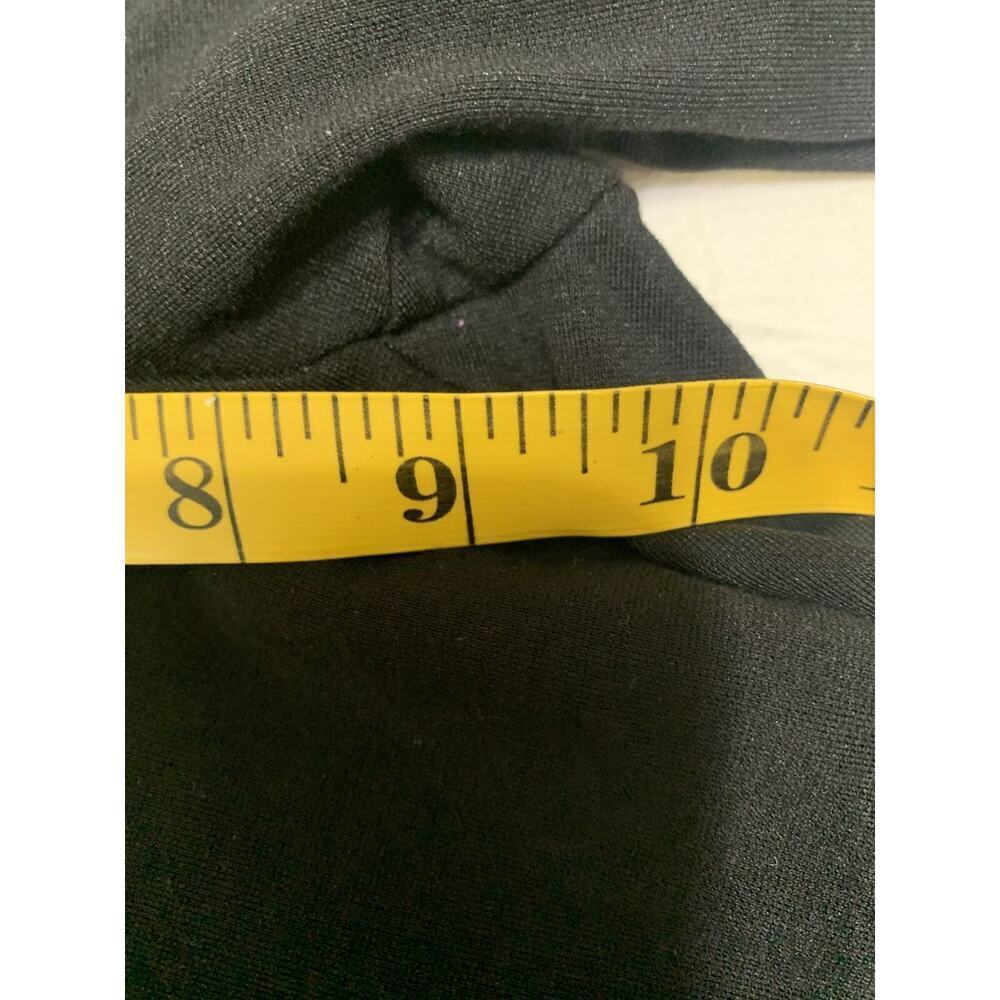 Cabi women's Pull On Leggings Medium Black Equestrian Zip Ankle Work Career - Picture 4 of 8